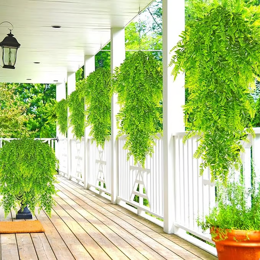 ⏰LAST DAY 70% OFF 🎁Outdoor Artificial Boston Ferns UV Resistant Faux Greenary Vine🌿