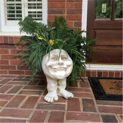 (Buy 2 Get Extra 10% off & Free Shipping)Mugglys Face Statue Planter - Happy New Year 49% OFF🎊