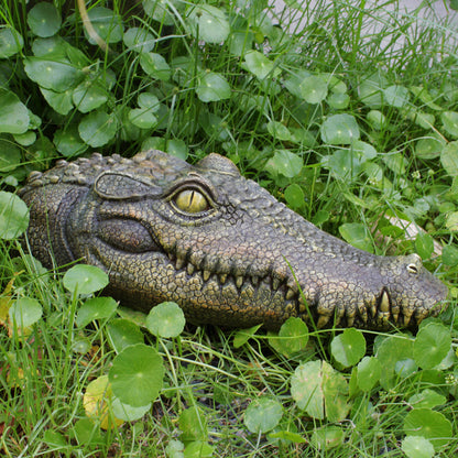 Simulation Floating Crocodile Head🐊🐊
