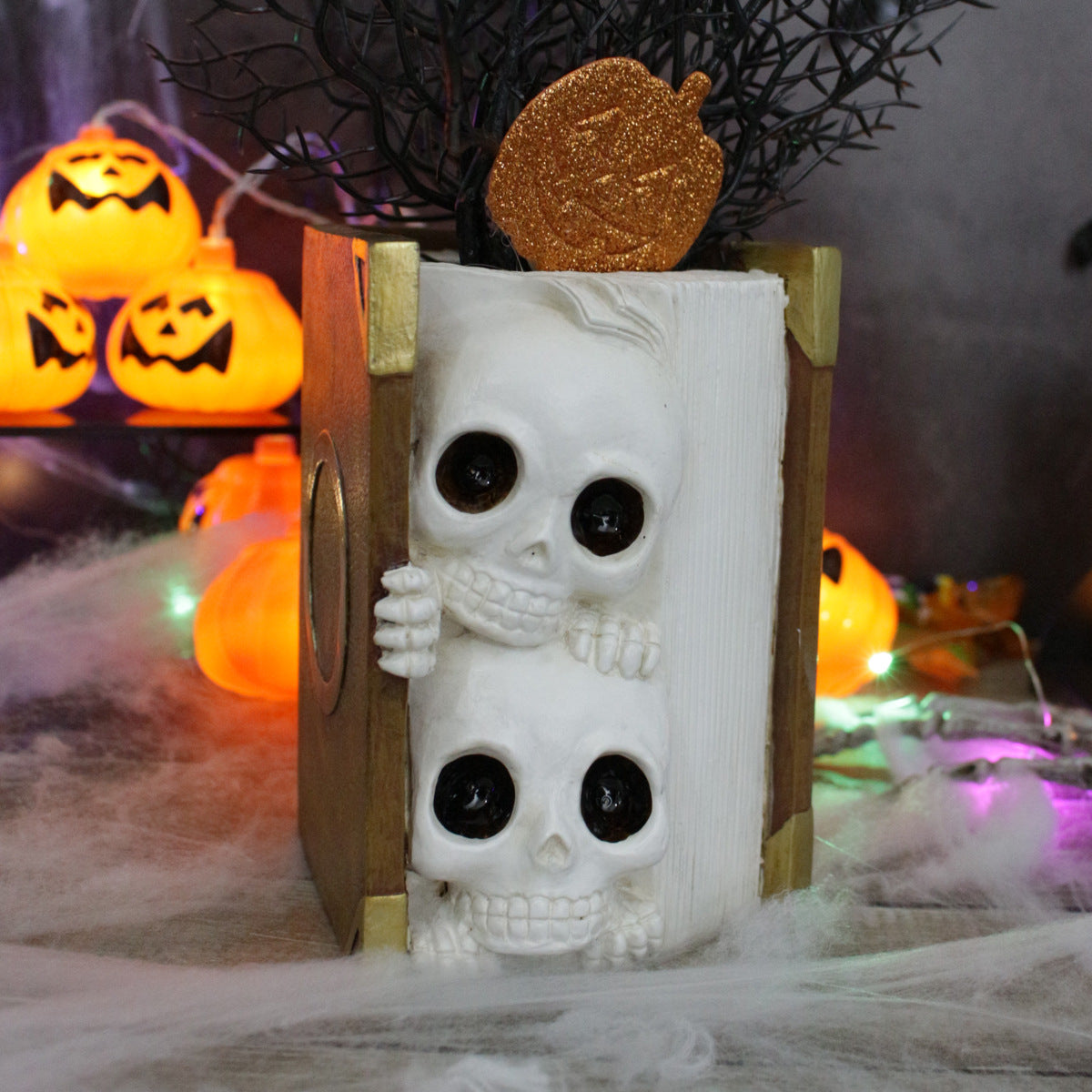 Book Skull Resin Planter Pot💀💀