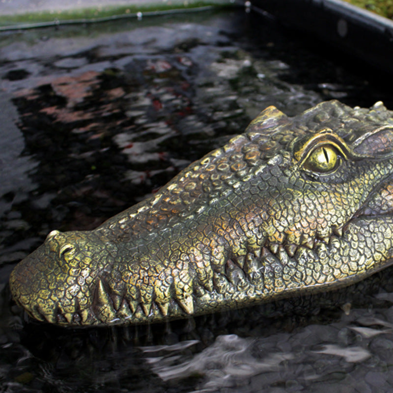 Simulation Floating Crocodile Head🐊🐊