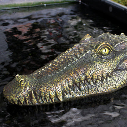 Simulation Floating Crocodile Head🐊🐊