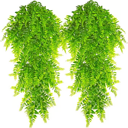 ⏰LAST DAY 70% OFF 🎁Outdoor Artificial Boston Ferns UV Resistant Faux Greenary Vine🌿