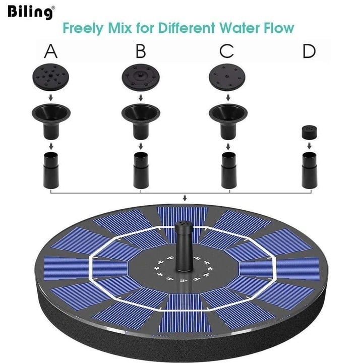Black Friday Hot Sale 49% OFF 🔥Solar-Powered Bird Fountain Kit