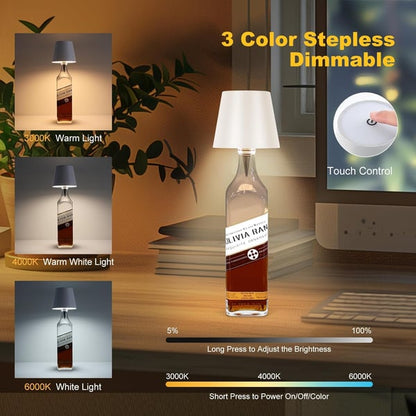 🔥Hot Sale 49% OFF -Wireless Bottle Lamp