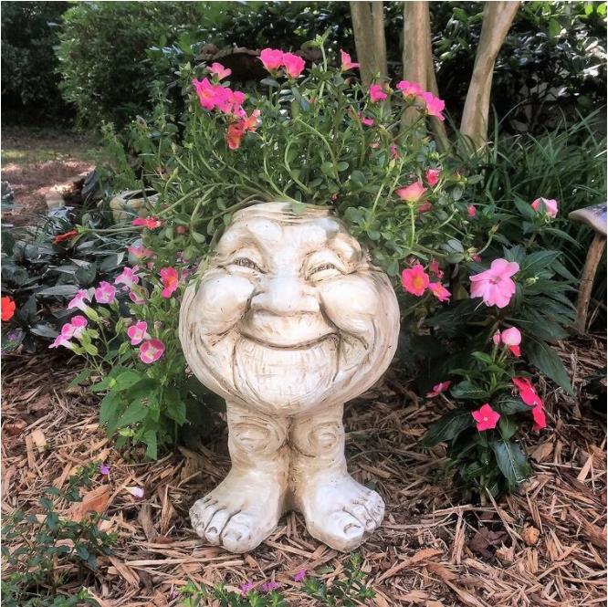 (Buy 2 Get Extra 10% off & Free Shipping)Mugglys Face Statue Planter - Happy New Year 49% OFF🎊