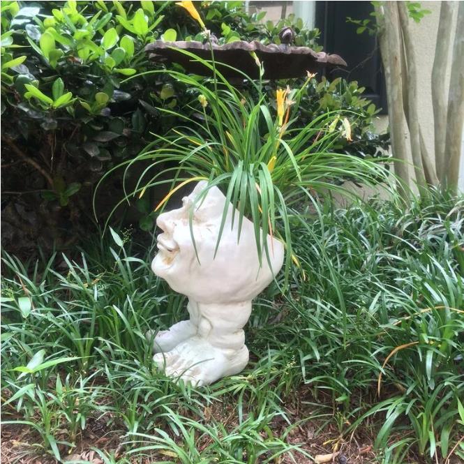 (Buy 2 Get Extra 10% off & Free Shipping)Mugglys Face Statue Planter - Happy New Year 49% OFF🎊