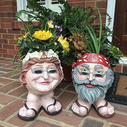 (Buy 2 Get Extra 10% off & Free Shipping)Mugglys Face Statue Planter - Happy New Year 49% OFF🎊
