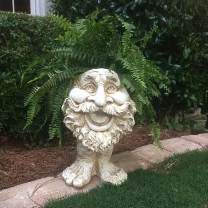 (Buy 2 Get Extra 10% off & Free Shipping)Mugglys Face Statue Planter - Happy New Year 49% OFF🎊