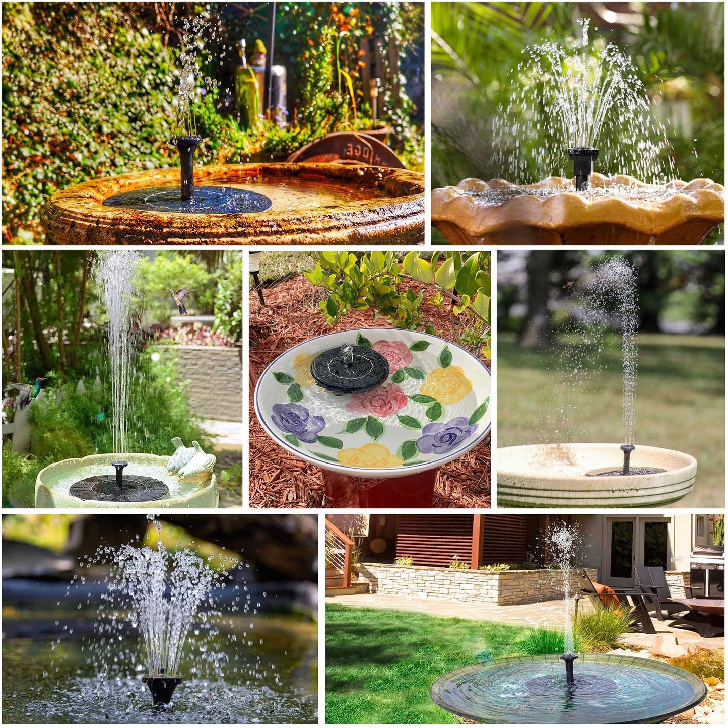 Black Friday Hot Sale 49% OFF 🔥Solar-Powered Bird Fountain Kit